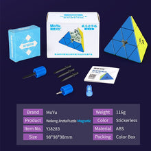 Load image into Gallery viewer, MoYu Weilong Pyraminx Magnetic
