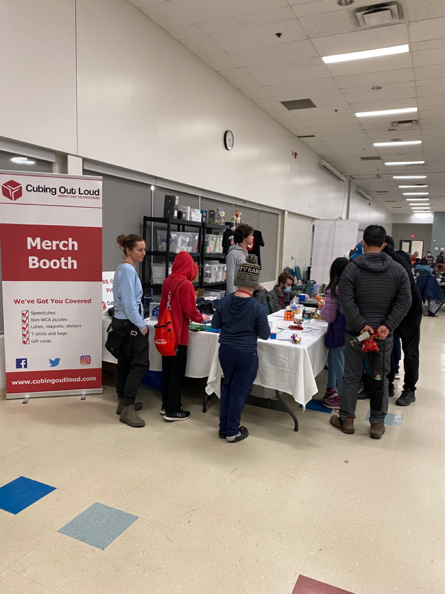 Competition Merch Booth – Cubing Out Loud