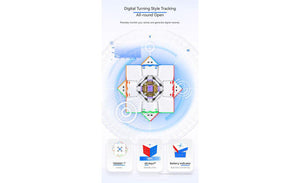 GAN 12 UI Free Play 3x3 UV Coated Bluetooth Smart Cube