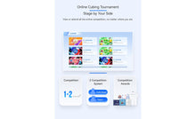Load image into Gallery viewer, GAN 12 UI Free Play 3x3 UV Coated Bluetooth Smart Cube
