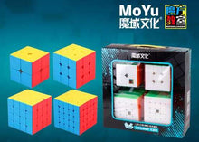 Load image into Gallery viewer, MoFang JiaoShi MeiLong 2x2-5x5 Gift Pack
