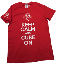 Load image into Gallery viewer, Keep Calm and Cube On - Shirt
