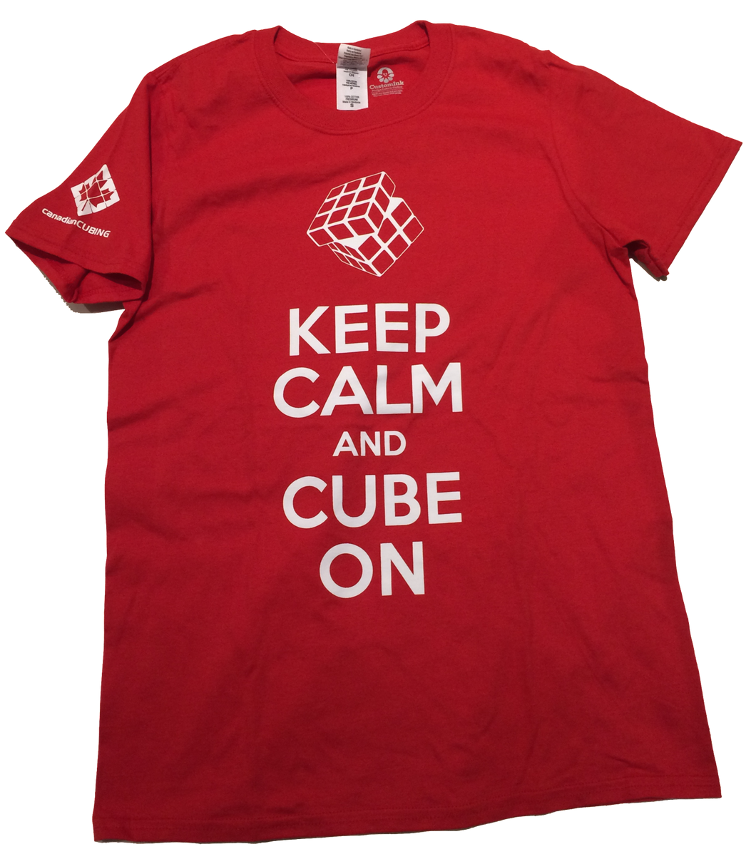 Keep Calm and Cube On - Shirt