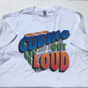Cubing Out Loud t-shirt - Comic Book print