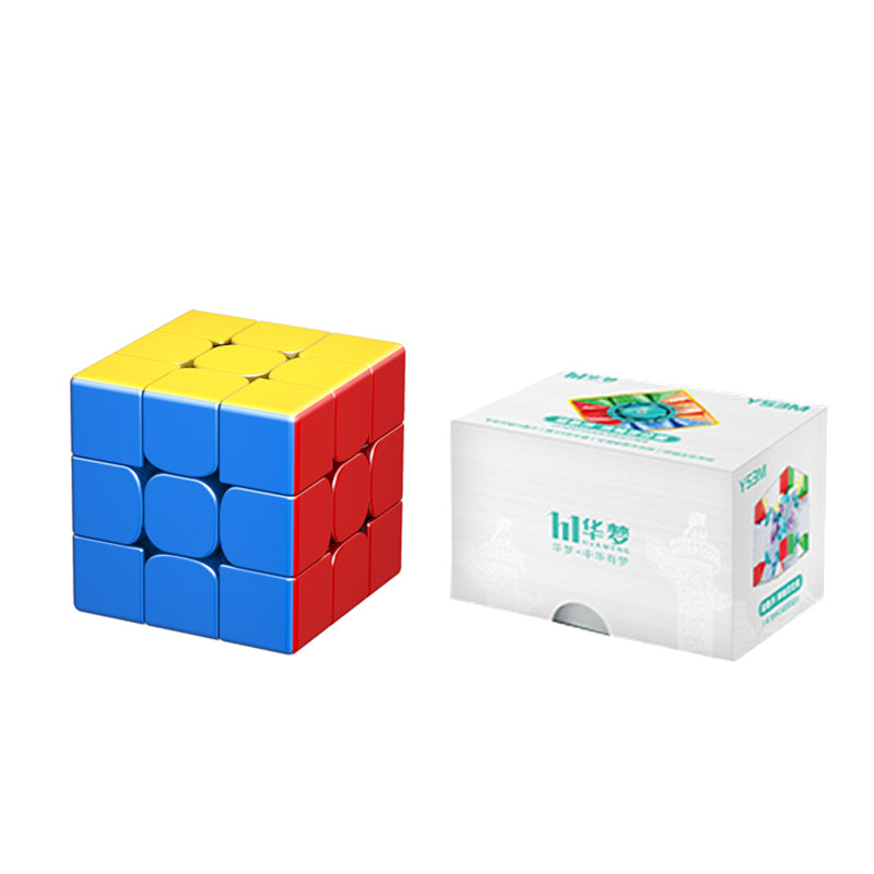 MoYu RS3M V5 3X3 Magnetic Dual agjustment Magic Cube Stickerless Speed  Puzzle Fidget Toys