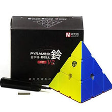 Load image into Gallery viewer, QiYi X-Man Bell Magnetic Pyraminx V2
